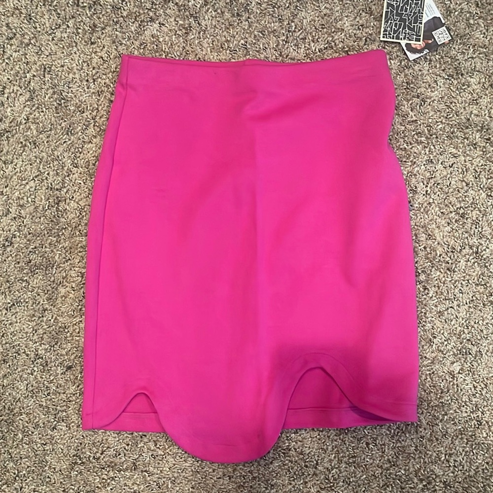 Pink skirt
